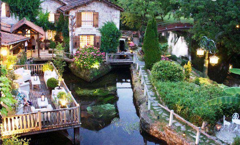 Le Moulin Du Roc Hotel Brantôme Eksteriør billede